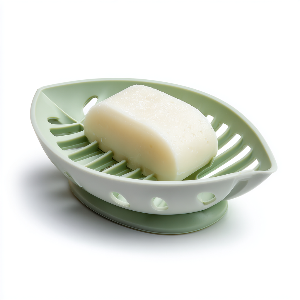 Sorentix Self-Draining Soap Holder - Leaf Shape