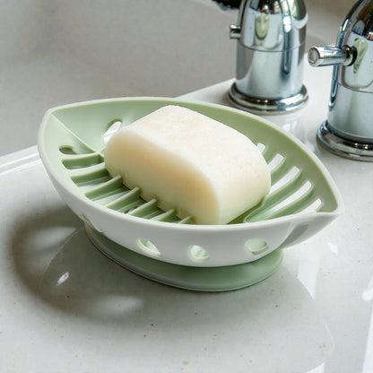 Sorentix Self-Draining Soap Holder - Leaf Shape