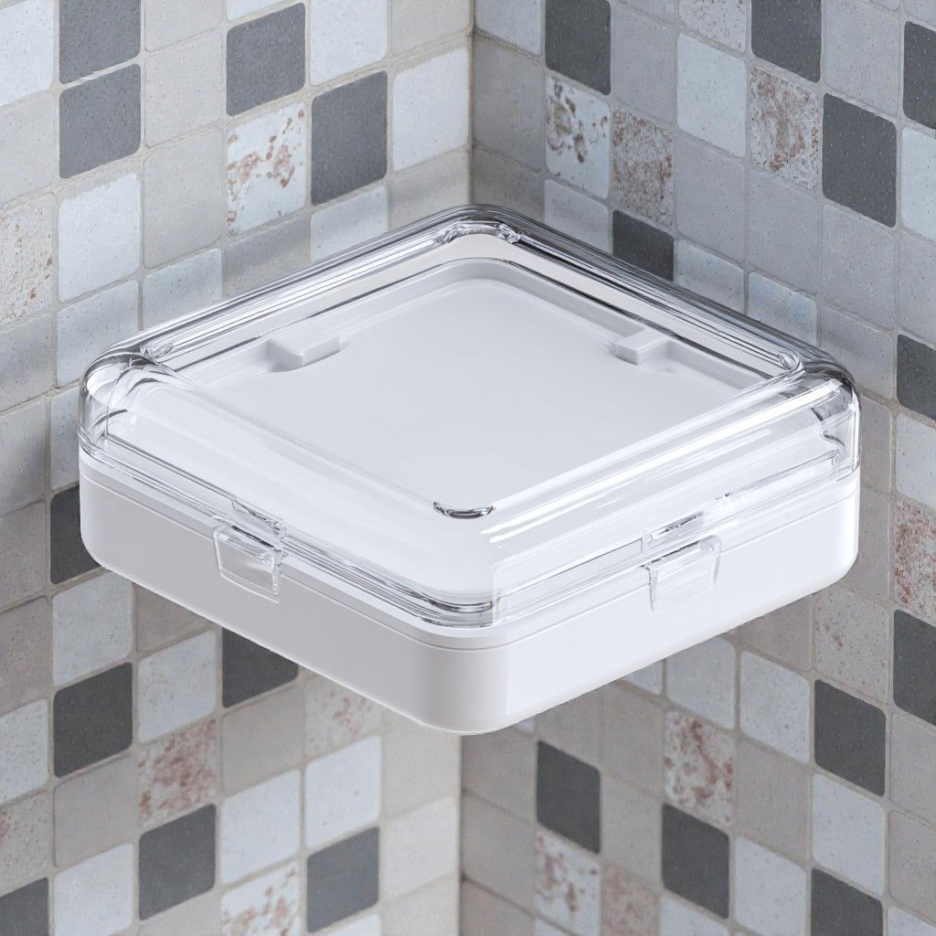 Sorentix Waterproof Flip-Lid Soap Box
